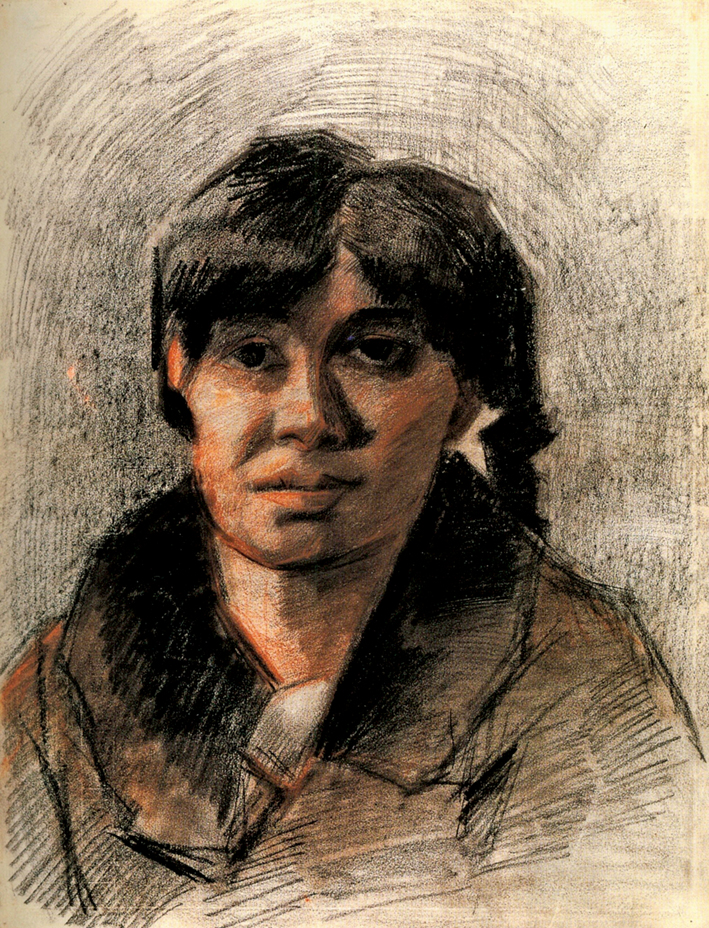  文森特·威廉·梵高  Vincent Willen Van Gogh —— 女性肖像